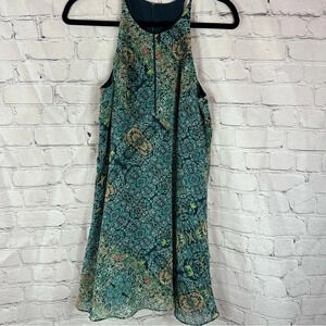BCBGeneration dress boho floral flowy A-line size XS